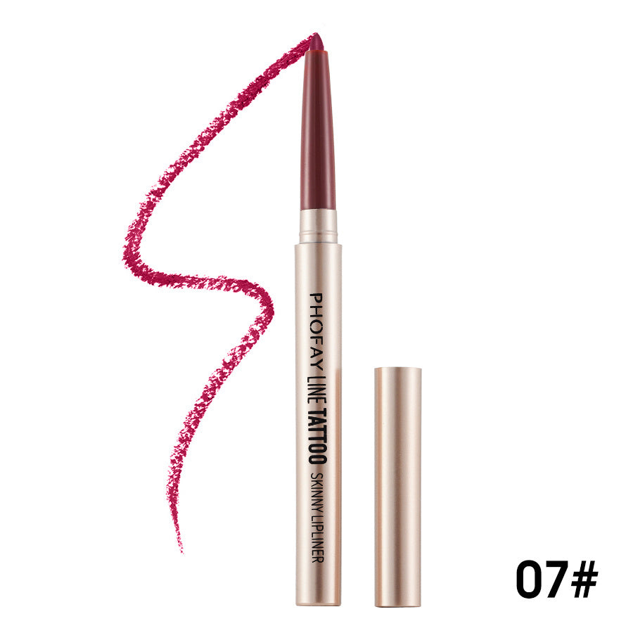 PHOFAY anti-fading lip liner tube close-up