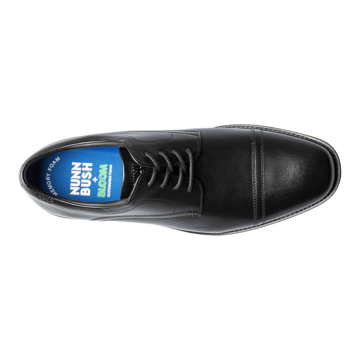 Nunn Bush Baxter Oxford shoes Comfort Gel footbed detail