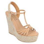 Journee Yara brown Tru Comfort Foam wedge sandals variant