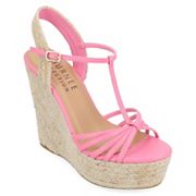 Journee Yara pink Tru Comfort Foam wedge sandals variant