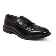 Deer Stags Borough black kiltie tassel loafers variant