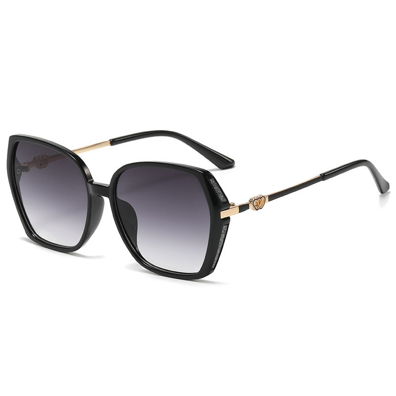 Kenike women's UV resistant large frame sunglasses C3 variant