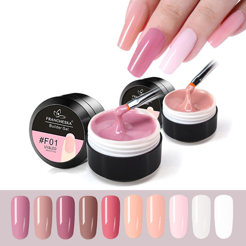 Kenike Painless Extension Gel clear shade front view