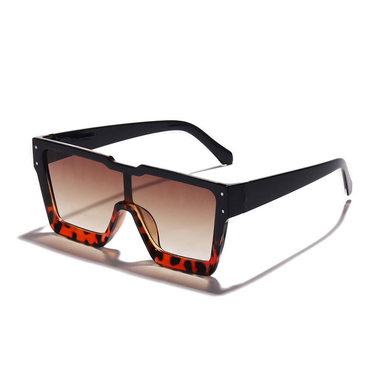 Kenike tofu pudding tea lens large rim sports sunglasses variant