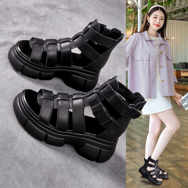 Kenike retro platform sandals sole detail