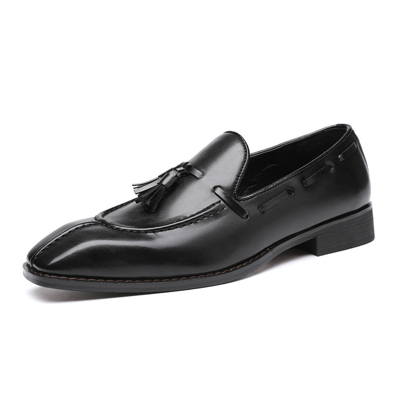 Kenike men's breathable business shoes final detail