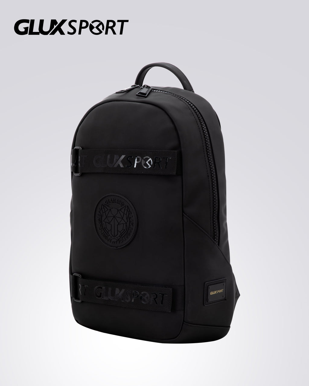 Glux men's travel backpack storage compartment view