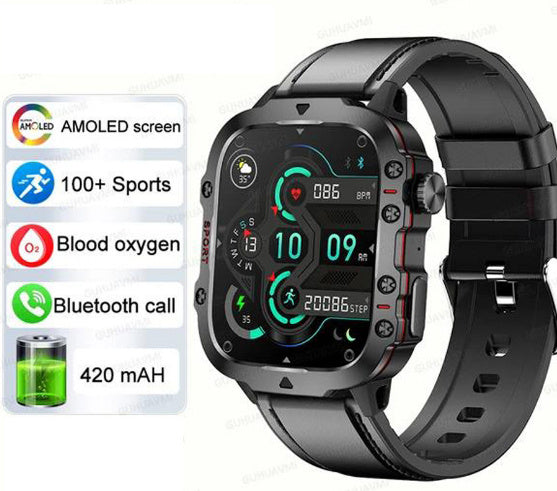 Kenike QX11 Bluetooth watch health feature detail