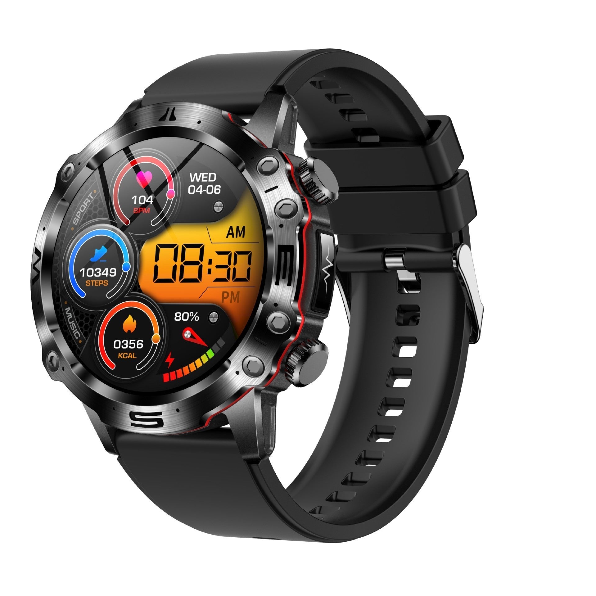 Kenike HD ECG Bluetooth watch colour option