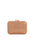 Aftershock London gold diamante evening clutch bag product image