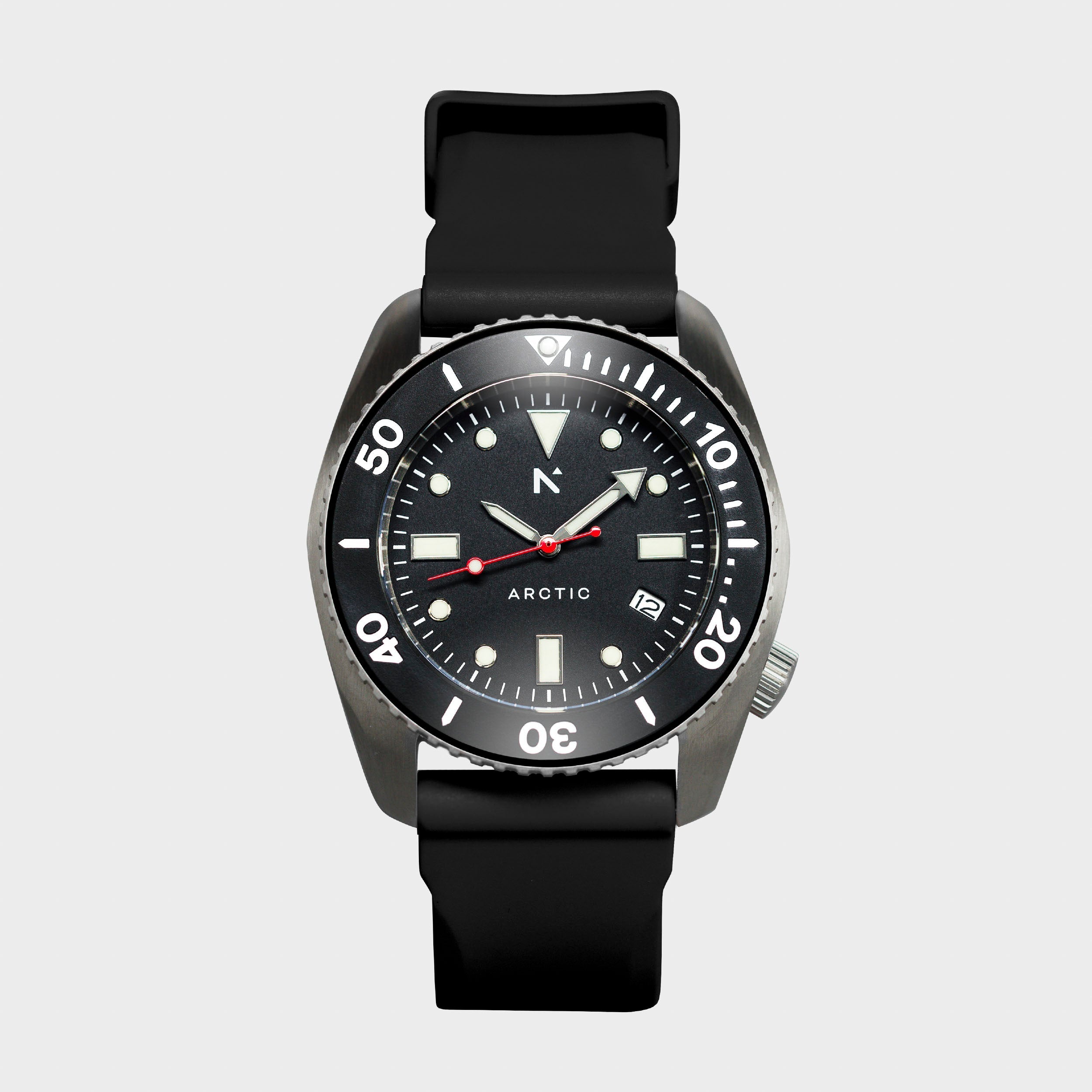 Rotate North Arctic 500m Dive Watch in Pitch Black