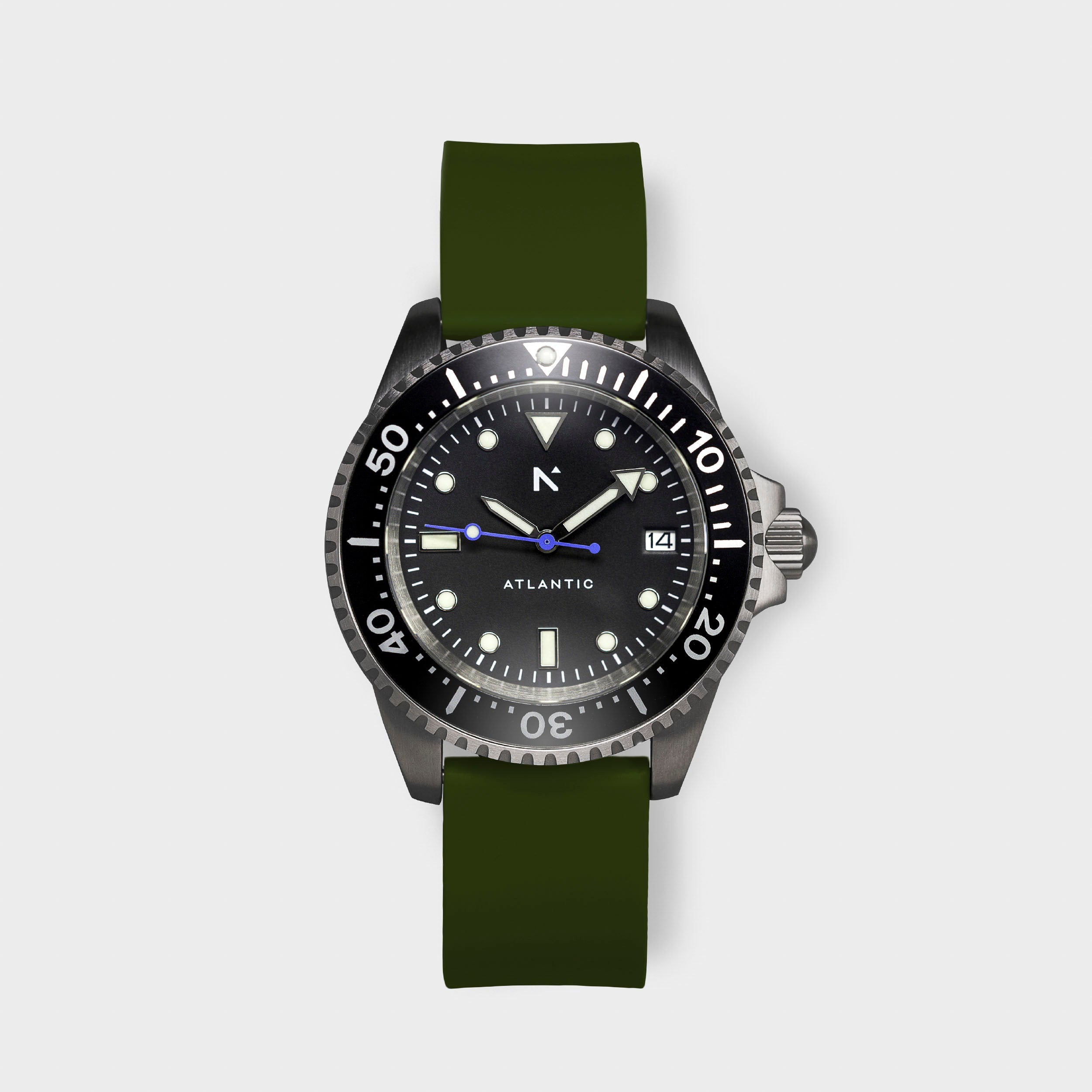 Rotate North Atlantic Dive Watch in Moss Green