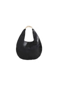 Aftershock London black oval shoulder bag front product image