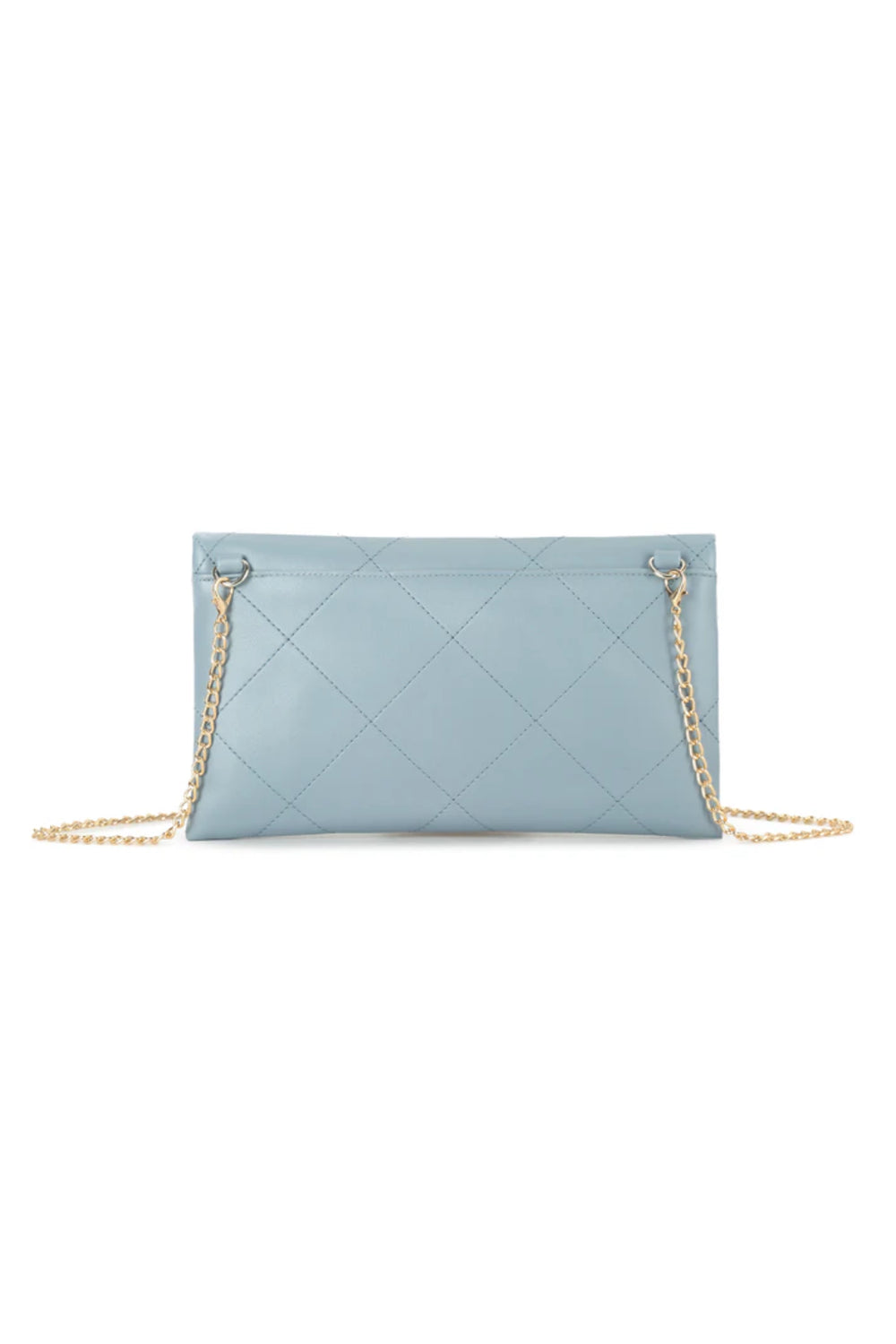 Aftershock London grey blue chain strap clutch bag product image