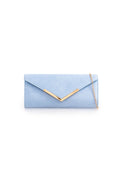 Aftershock London Serenity faux suede envelope clutch bag product image