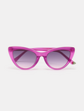 zoedepass Amy Magenta cat-eye sunglasses front product image