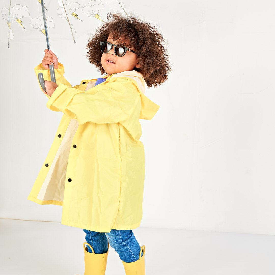 Babiators Original Keyhole Jet Black sunglasses lifestyle image