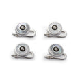 Benson & Clegg sterling silver mother of pearl diamond dress studs
