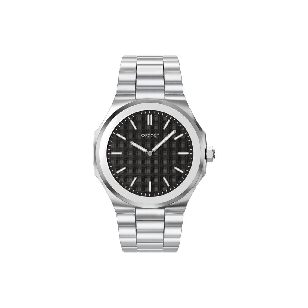 Wecord London Oliver Large watch in Black