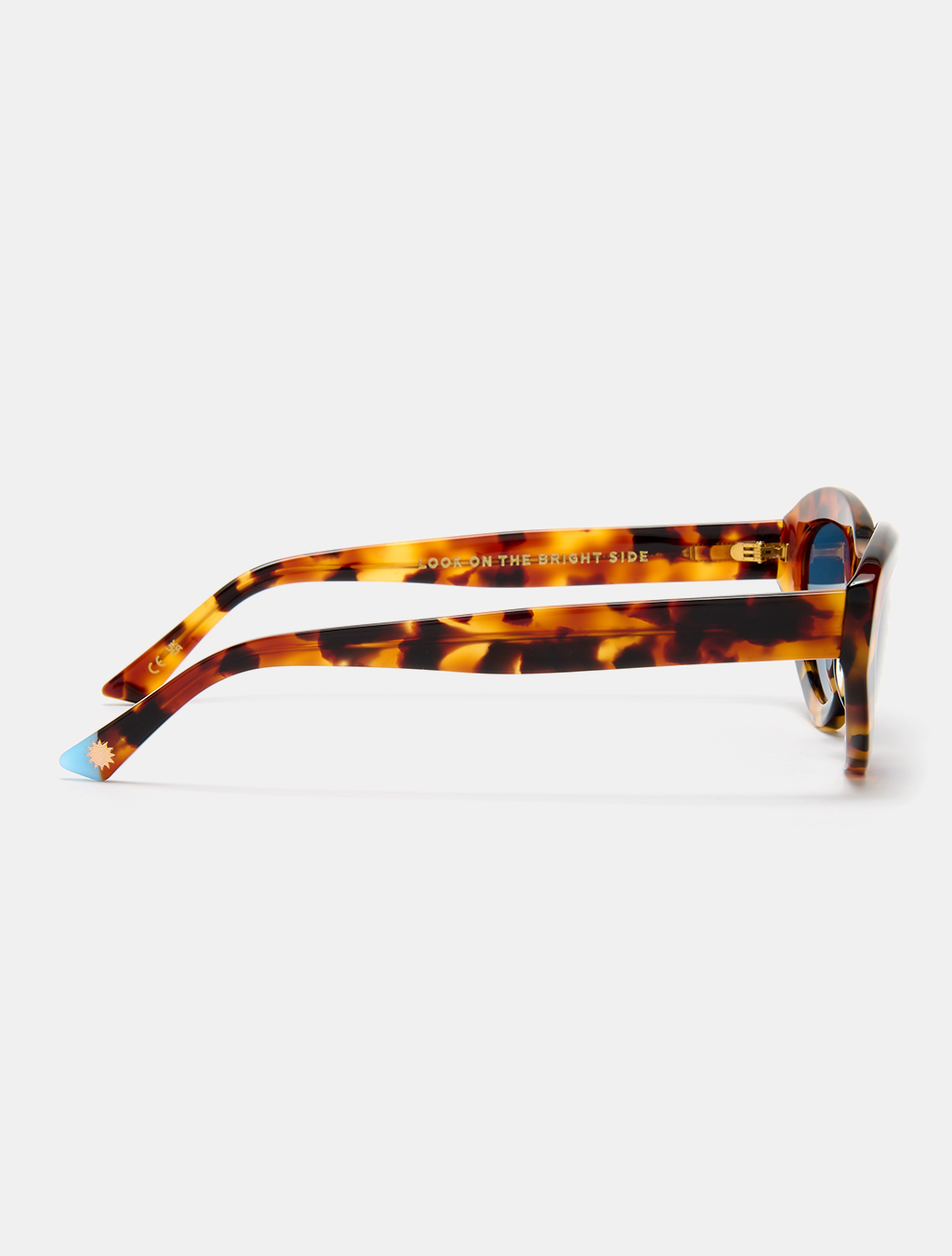 zoedepass Billie Autumn oval cat-eye sunglasses side product image