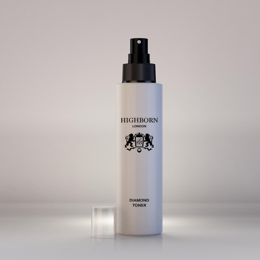Highborn Diamond Toner face toner bottle for daily skincare routine
