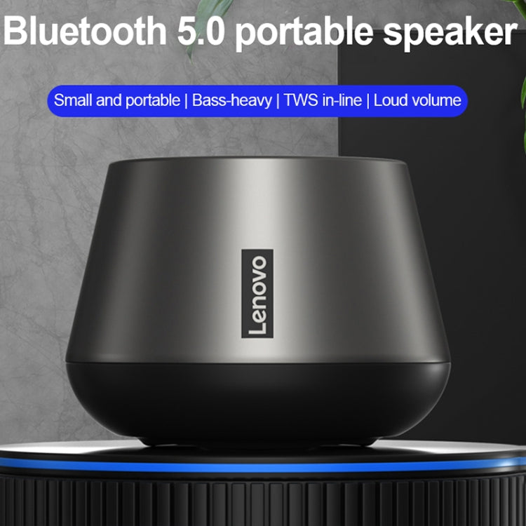 Lenovo K3 Pro Bluetooth speaker showing USB charging detail