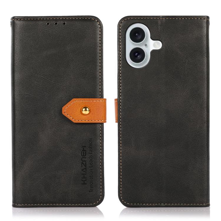 Black KHAZNEH flip iPhone 17 case