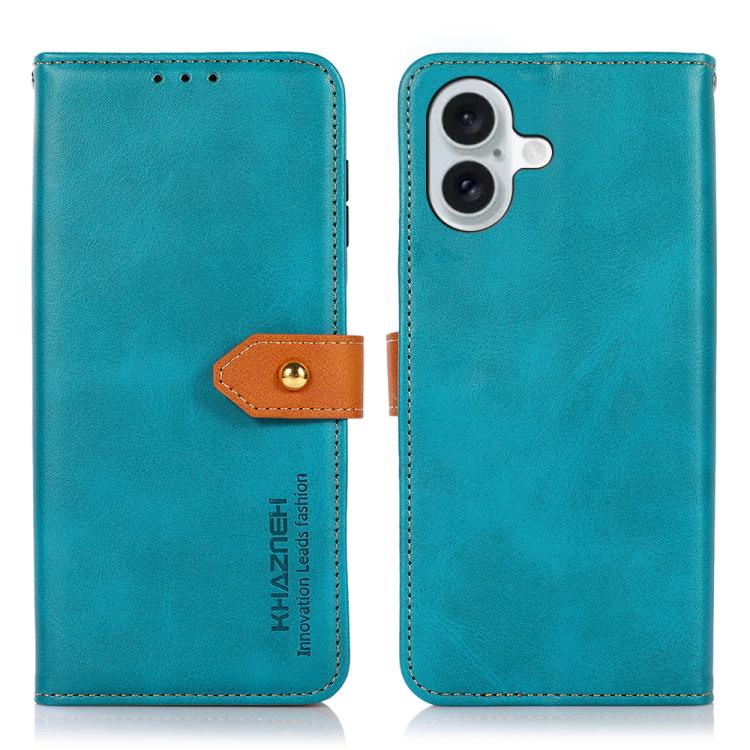 Blue KHAZNEH flip iPhone 17 case