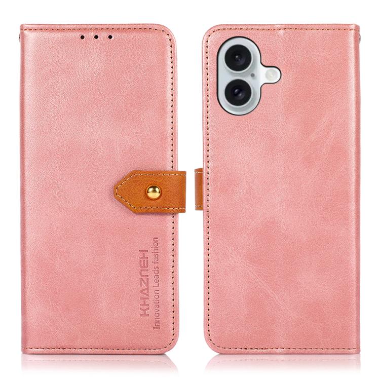 Rose gold KHAZNEH flip iPhone 17 case