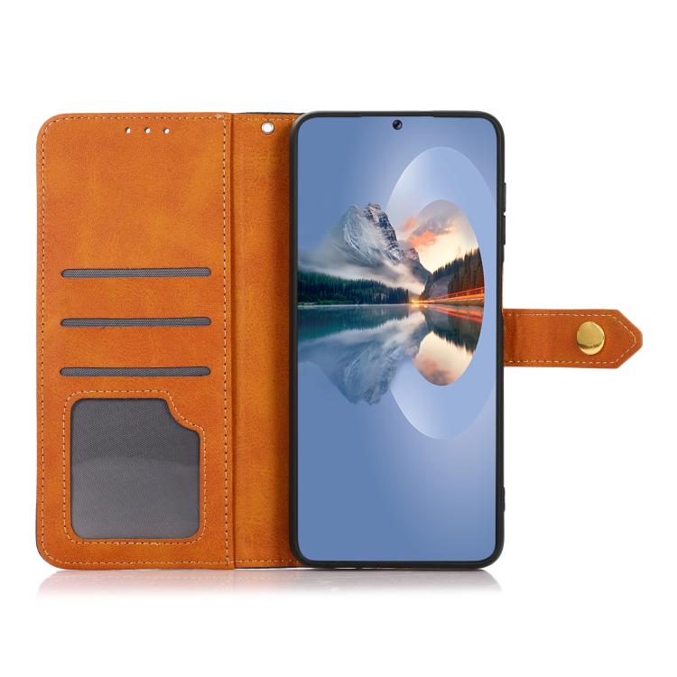 KHAZNEH flip wallet iPhone case with stand function detail