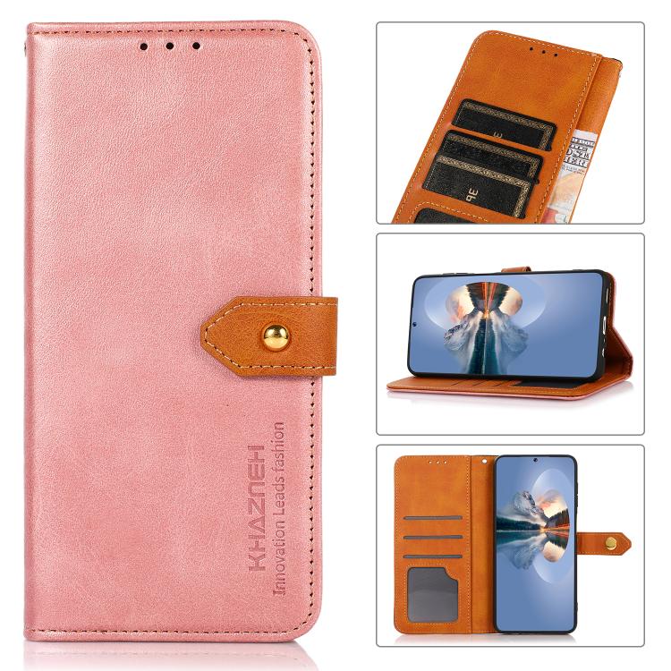 Rose gold KHAZNEH flip iPhone 16 Pro Max case