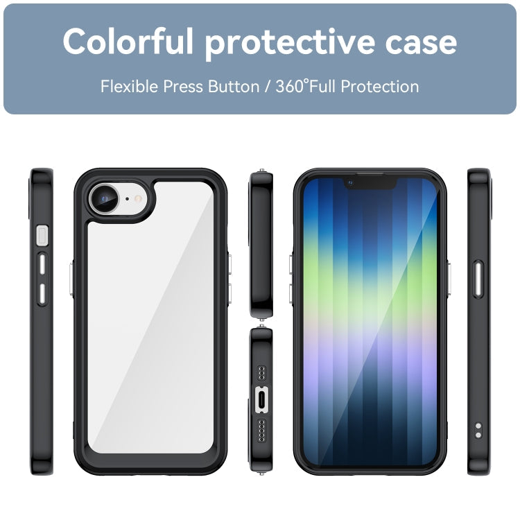 Colourful acrylic TPU iPhone case product detail image
