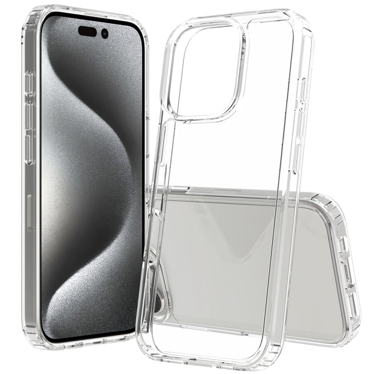 Scratchproof acrylic TPU iPhone 16 Pro case in transparent