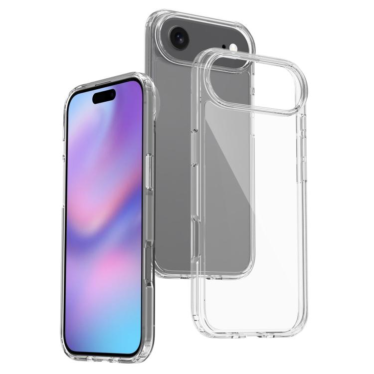 Scratchproof acrylic TPU iPhone Air case in transparent