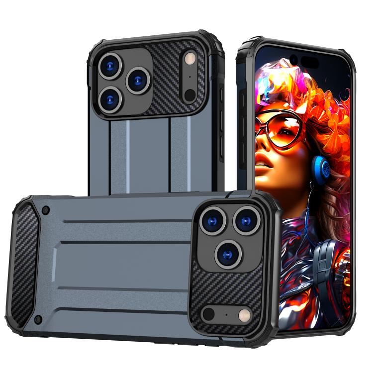 Magic Armor TPU iPhone case navy blue for iPhone 17 Pro