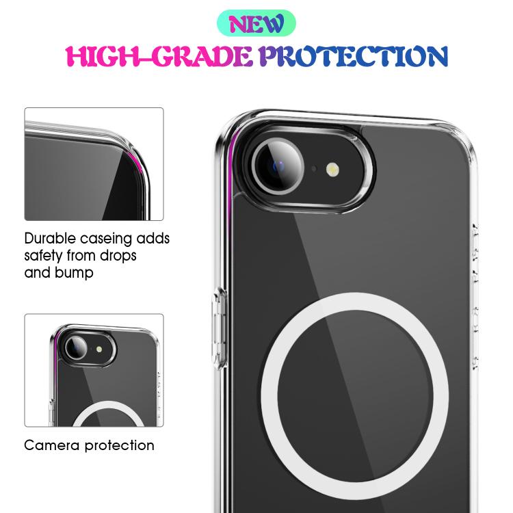 MagSafe clear iPhone case precise cut out detail