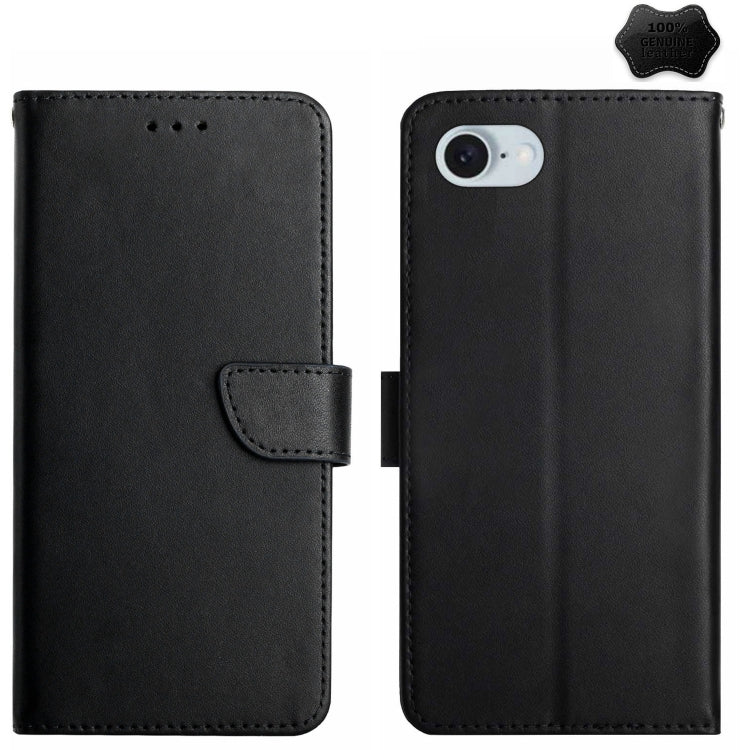 Wallet flip iPhone case black for iPhone 17e and 16e