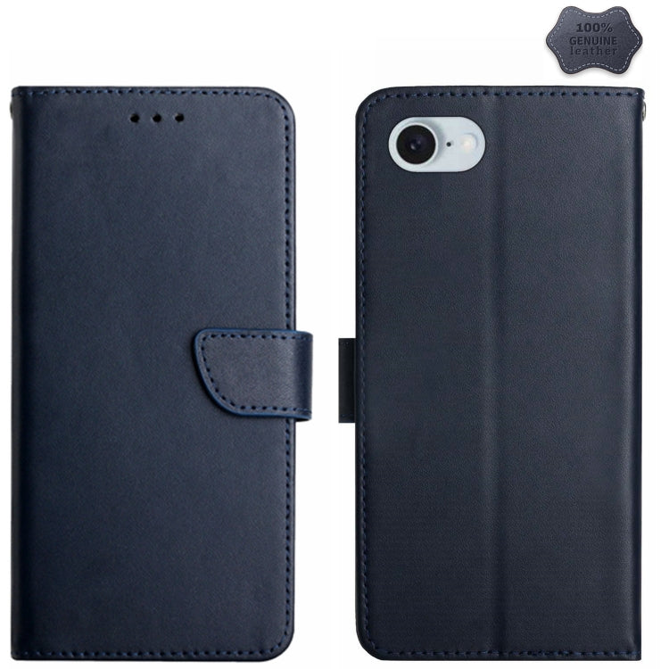 Wallet flip iPhone case blue for iPhone 17e and 16e