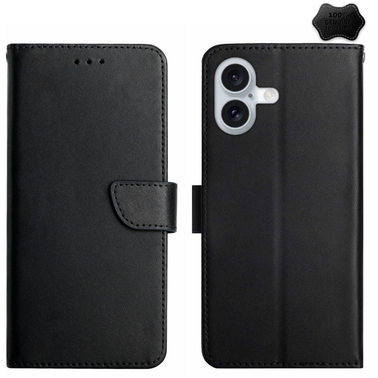 Wallet flip iPhone case black for iPhone 16
