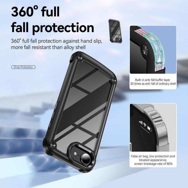 Shockproof iPhone case four corner airbag detail