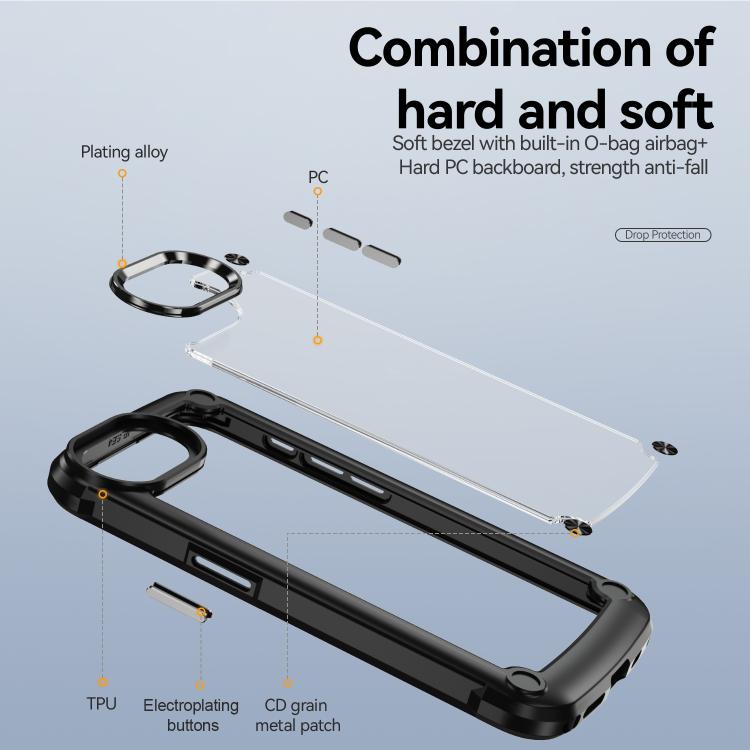 Lens protection iPhone case protective edge detail