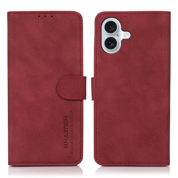 Red KHAZNEH iPhone 17 case