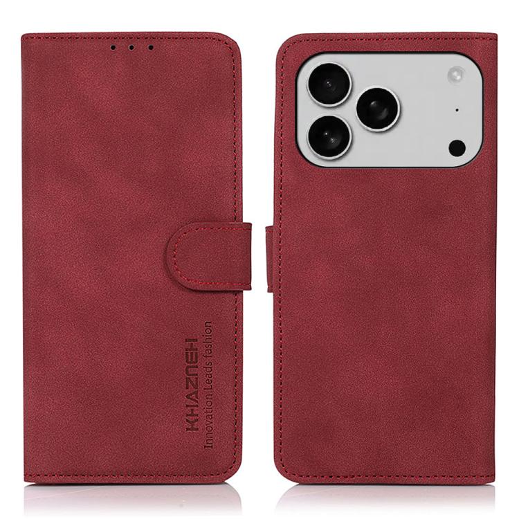 Red KHAZNEH iPhone 17 Pro Max case
