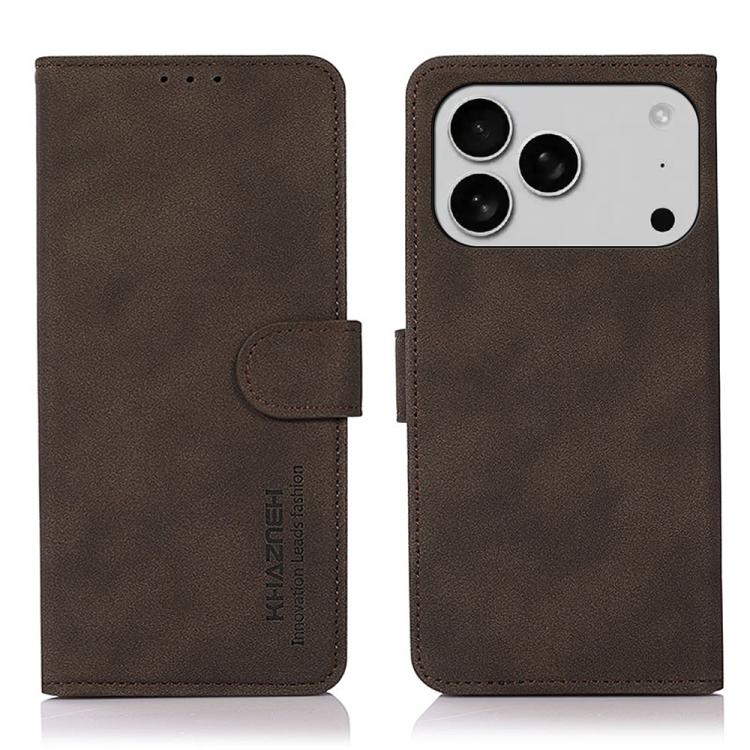 Brown KHAZNEH iPhone 17 Pro Max case
