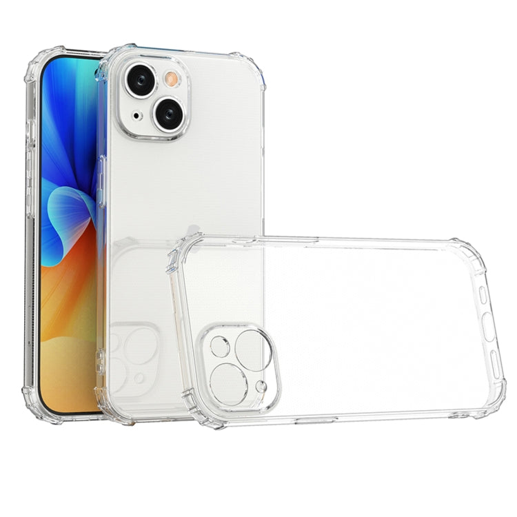 Clear shockproof TPU iPhone case for iPhone 15 Plus