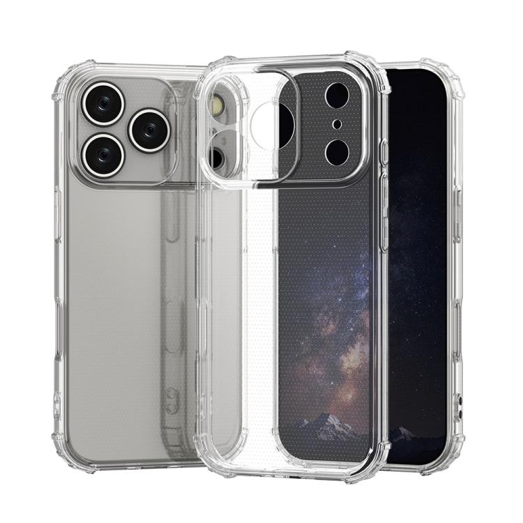 Clear TPU iPhone case four corner protection detail
