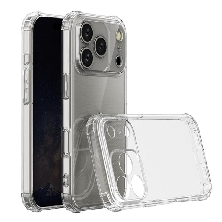 Clear shockproof TPU iPhone case for iPhone 17 Pro Max