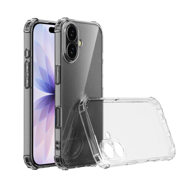 Clear shockproof TPU iPhone case for iPhone 17