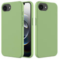 Solid colour silicone iPhone case mint green for iPhone 17e and 16e