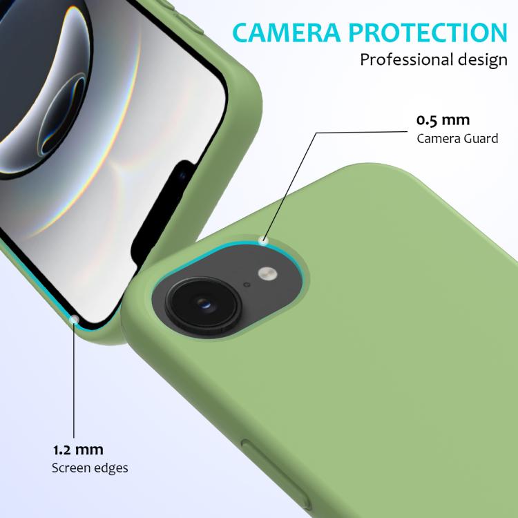Solid colour silicone iPhone case product detail image